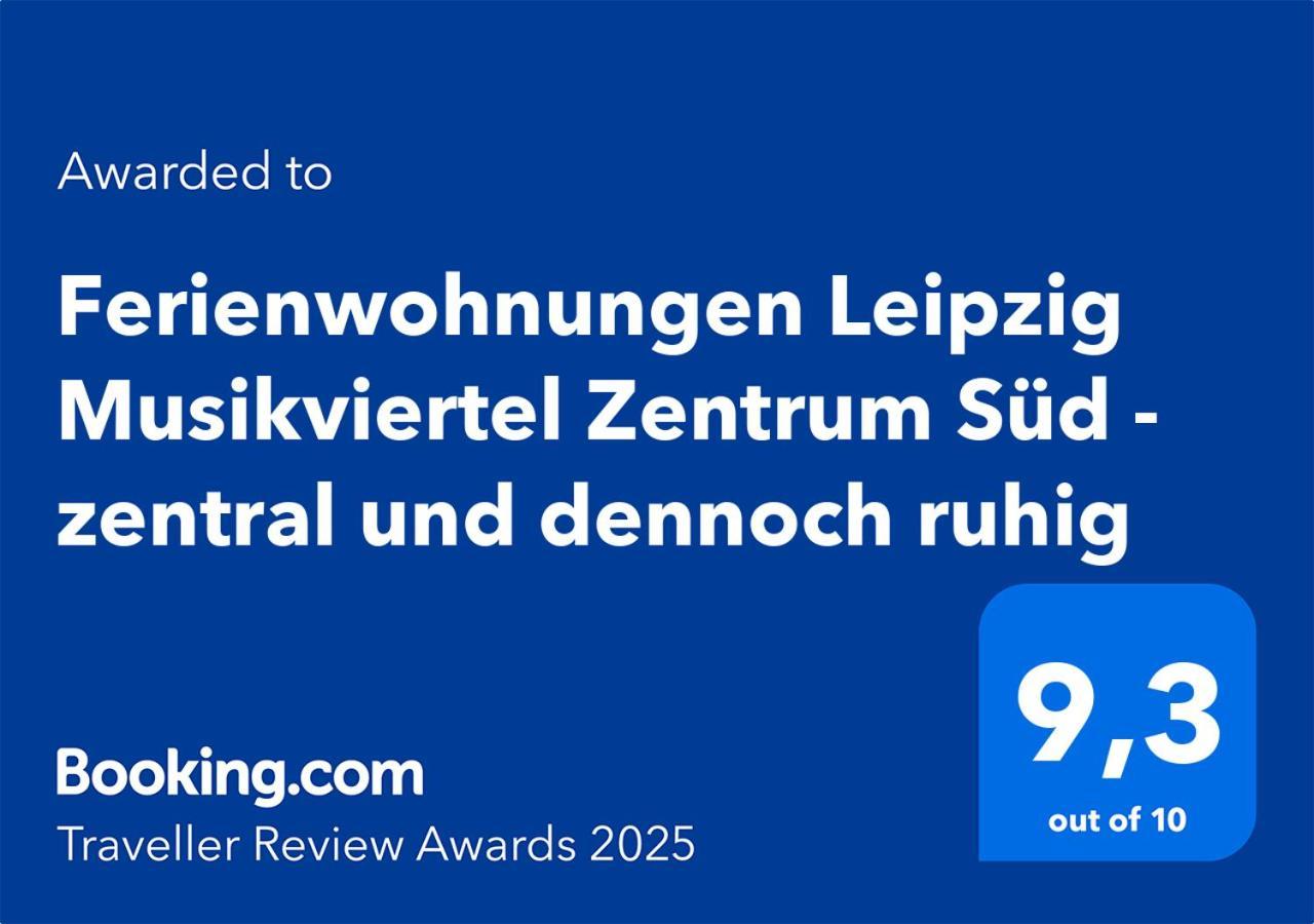 Ferienwohnungen Leipzig Musikviertel Zentrum Sued - Zentral Und Dennoch Ruhig Luaran gambar